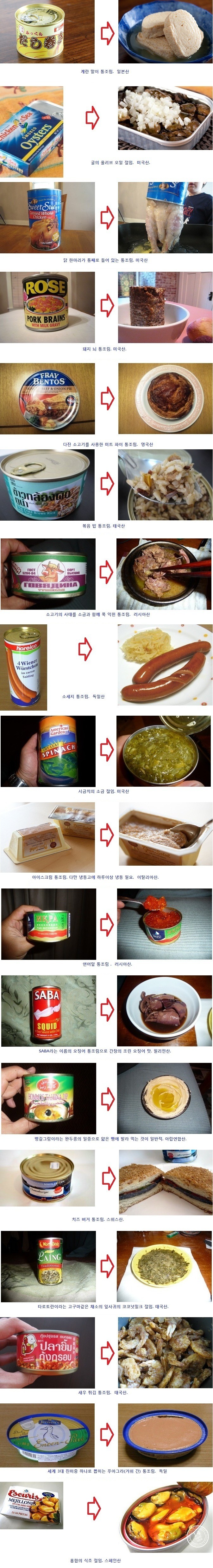 66.jpg : 각 나라의 통조림