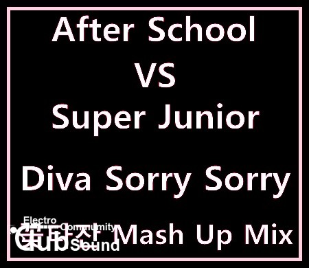 After School VS Super Junior - Diva Sorry Sorry (꽃타잔 Mash Up Mix).jpg : 디바 업그레이드 버전) After School VS Super Junior - Diva Sorry Sorry (꽃타잔 Mash Up Mix)