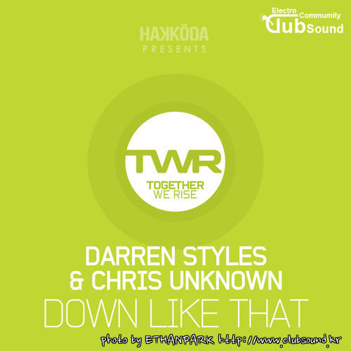 Darren Styles & Chris Unknown - Down Like That.jpg