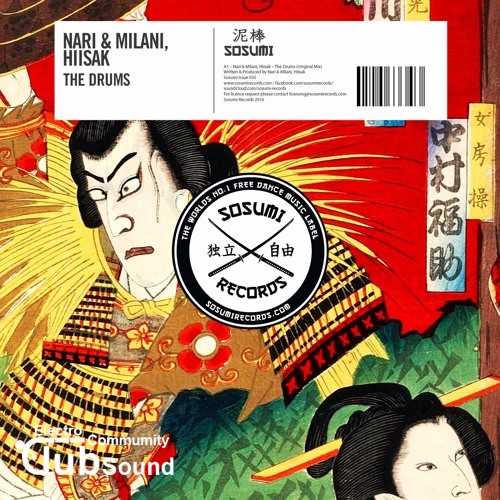 Nari & Milani, Hiisak - The Drums (Original Mix).jpg