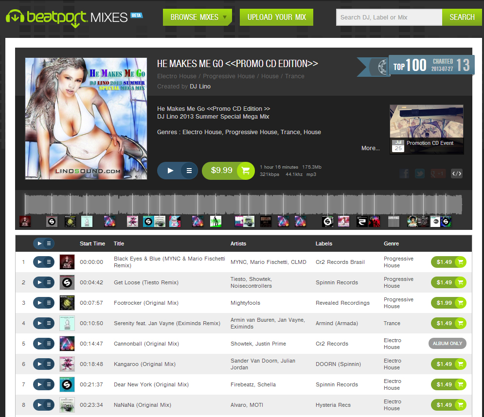 top13.jpg : He Makes Me Go [[ GREEN ]] (Beatport Only)