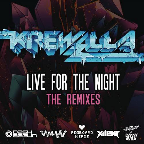 Cover.jpg : Krewella - Live For The Night (the remixes앨범) 5가지 버전