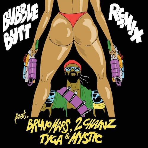 Bubble Butt (Dada Life Remix).jpg : Major Lazer feat. Bruno Mars, 2 Chainz, Tyga & Mystic  -  Bubble Butt (Dada Life Remix)