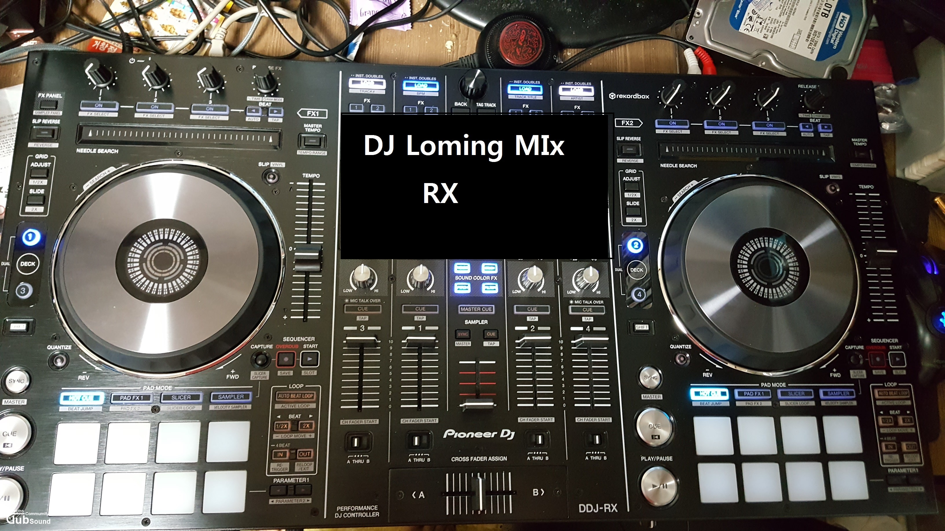 DJ Loming mix(RX).jpg : DJ Loming URX1(유튜브버전) 테스트로 올려봤어요