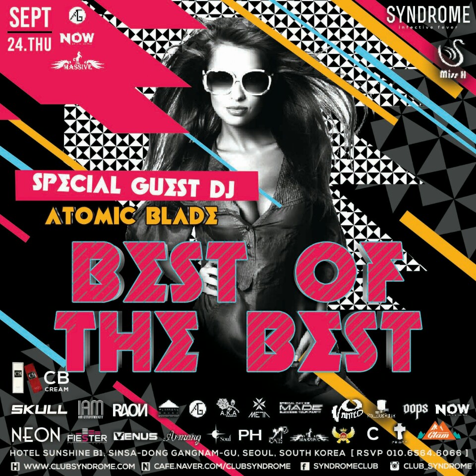 1442898383120.jpeg : [9월 24일 목요일] Best of Best party!@CLUB SYNDROME