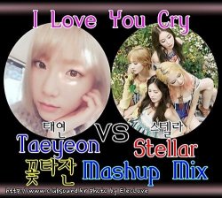 Taeyeon vs Stellar - I Love You Cry (꽃타잔 Mashup Mix)