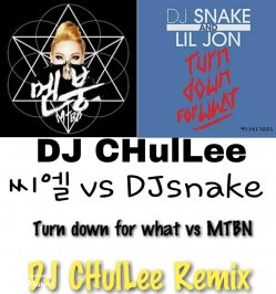 리믹스 ★★★★★DJ CHulLee - 멘붕 VS Turn down for what (DJ CHulLee remix)★★★★★