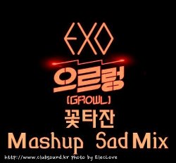 EXO (엑소) - Growl (으르렁) (꽃타잔 Mashup Sad Mix) + Instrumental Cut