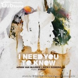 불목추천 8곡 Armin van Buuren & Nicky Romero feat. Ifimay - I Need You To Know (Extended Mix)